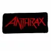 Anthrax - Iron On Embroidered Patch
