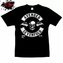 Gildan - Hammer Avenged Sevenfold - Deathbat - Band T-Shirt