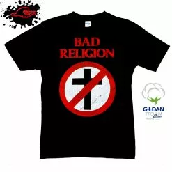 Gildan - Premium Bad Religion - Vintage Classic Logo - Band T-Shirt