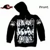 Black Veil Brides - Faces - Negative Clothing Seamless Zip - Band Hoodie