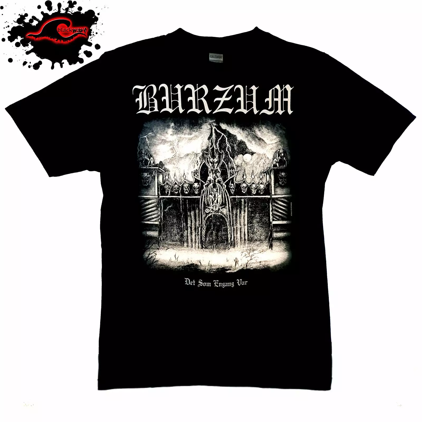 Gildan - Premium Burzum - Det Som Engang Var - Frayed-Cut Modified Singlet