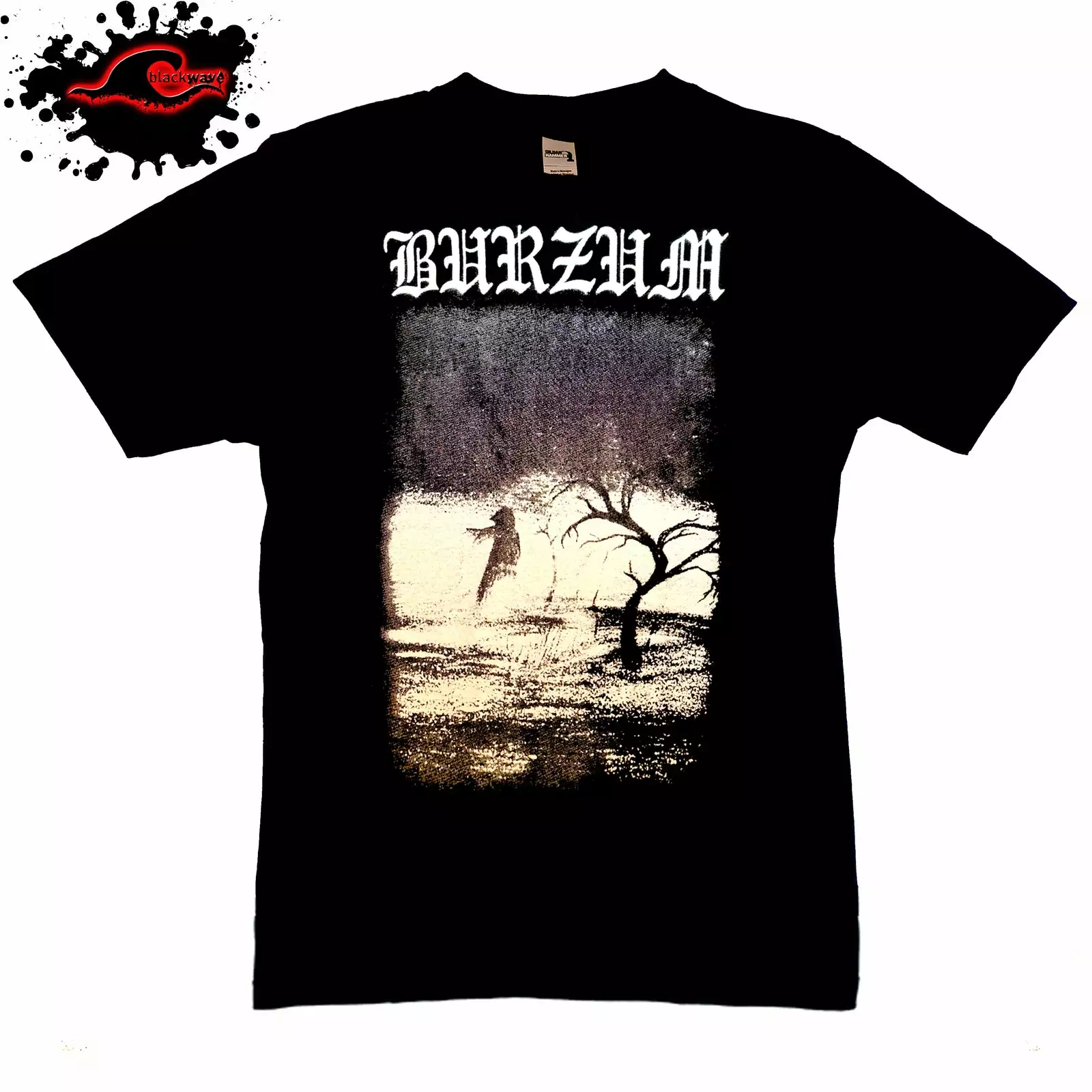 Gildan - Premium Burzum - When Night Falls - Official Licensed Band T-Shirt