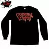Gildan - Premium Cannibal Corpse - Classic Writing - Long Sleeve Band Shirt