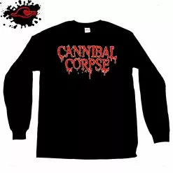 Gildan - Premium Cannibal Corpse - Classic Writing - Long Sleeve Band Shirt