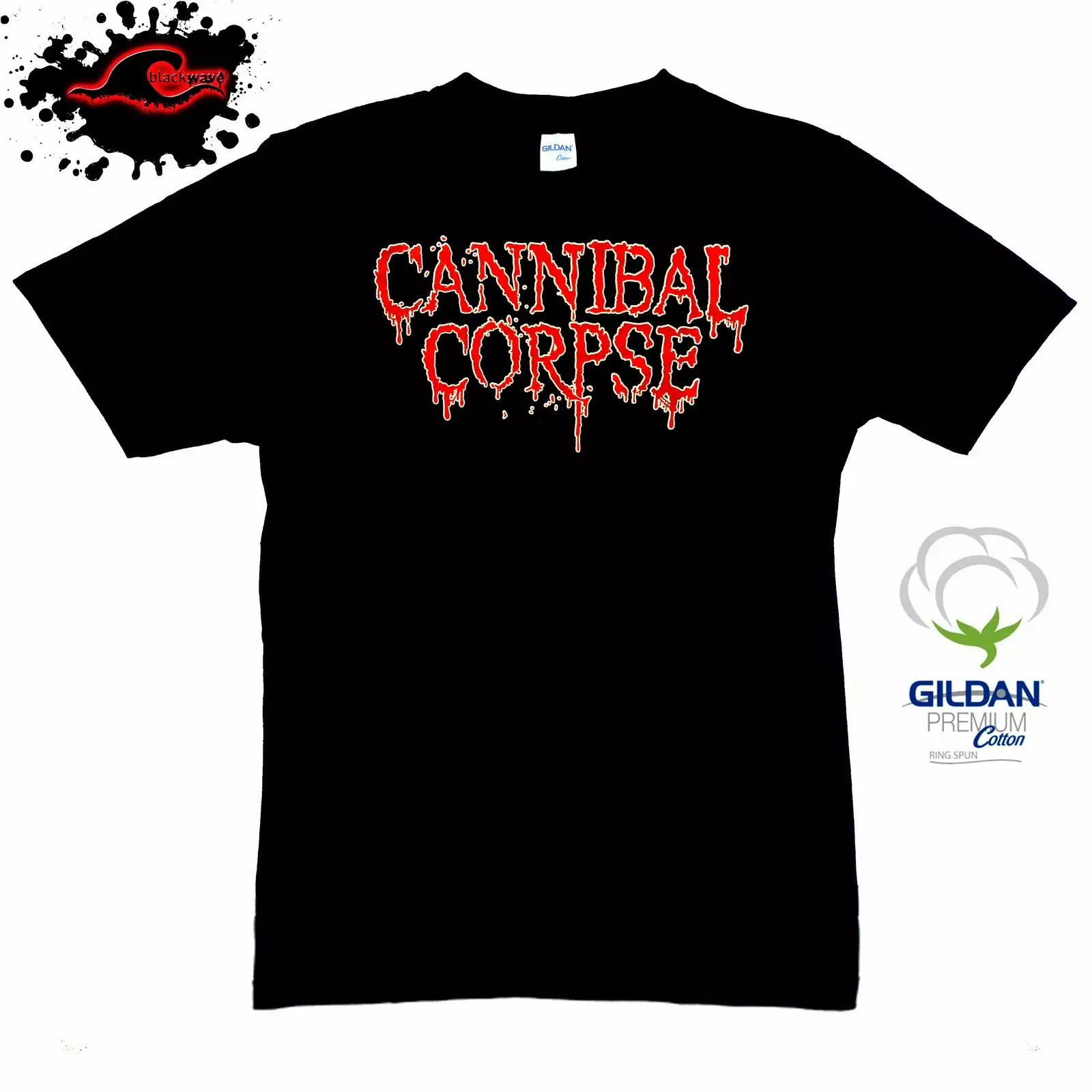 Caps Cannibal Corpse - Classic - Double Black Snapback Cap