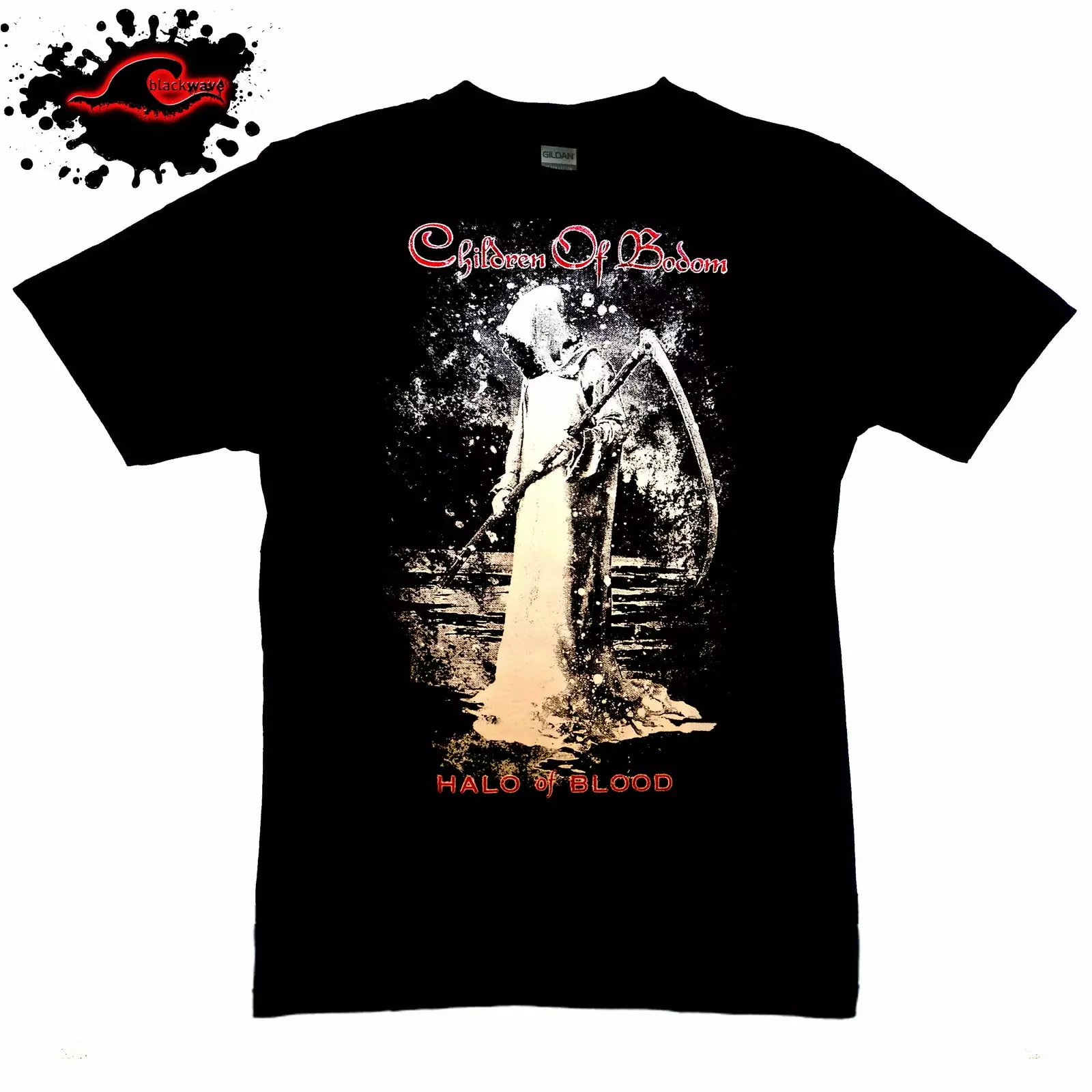 Gildan - Premium Children Of Bodom - Halo Of Blood - Official Imported Band T-Shirt