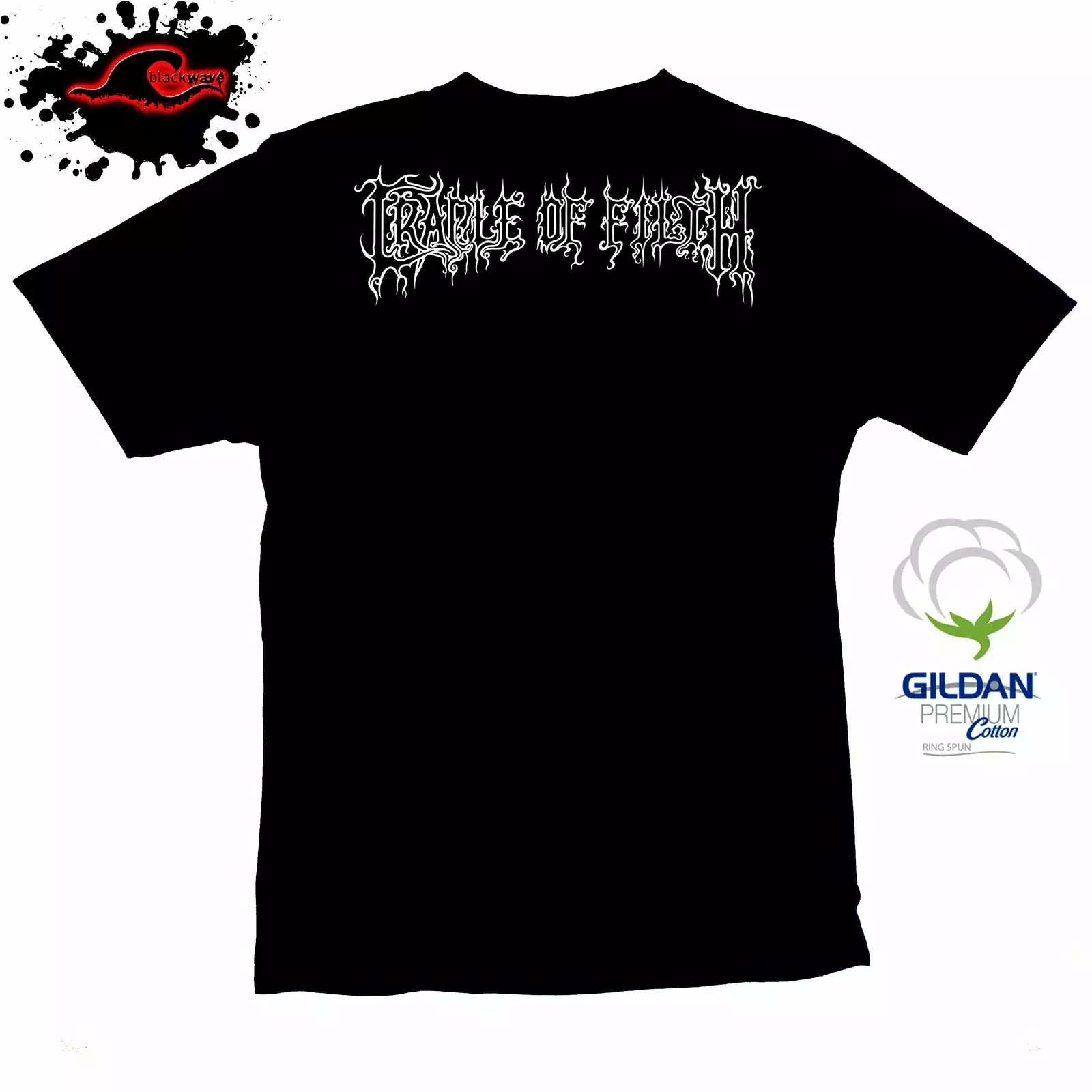 Gildan - Premium Cradle Of Filth - Principle Of Evil Made Flesh - Band T-Shirt - Image 2