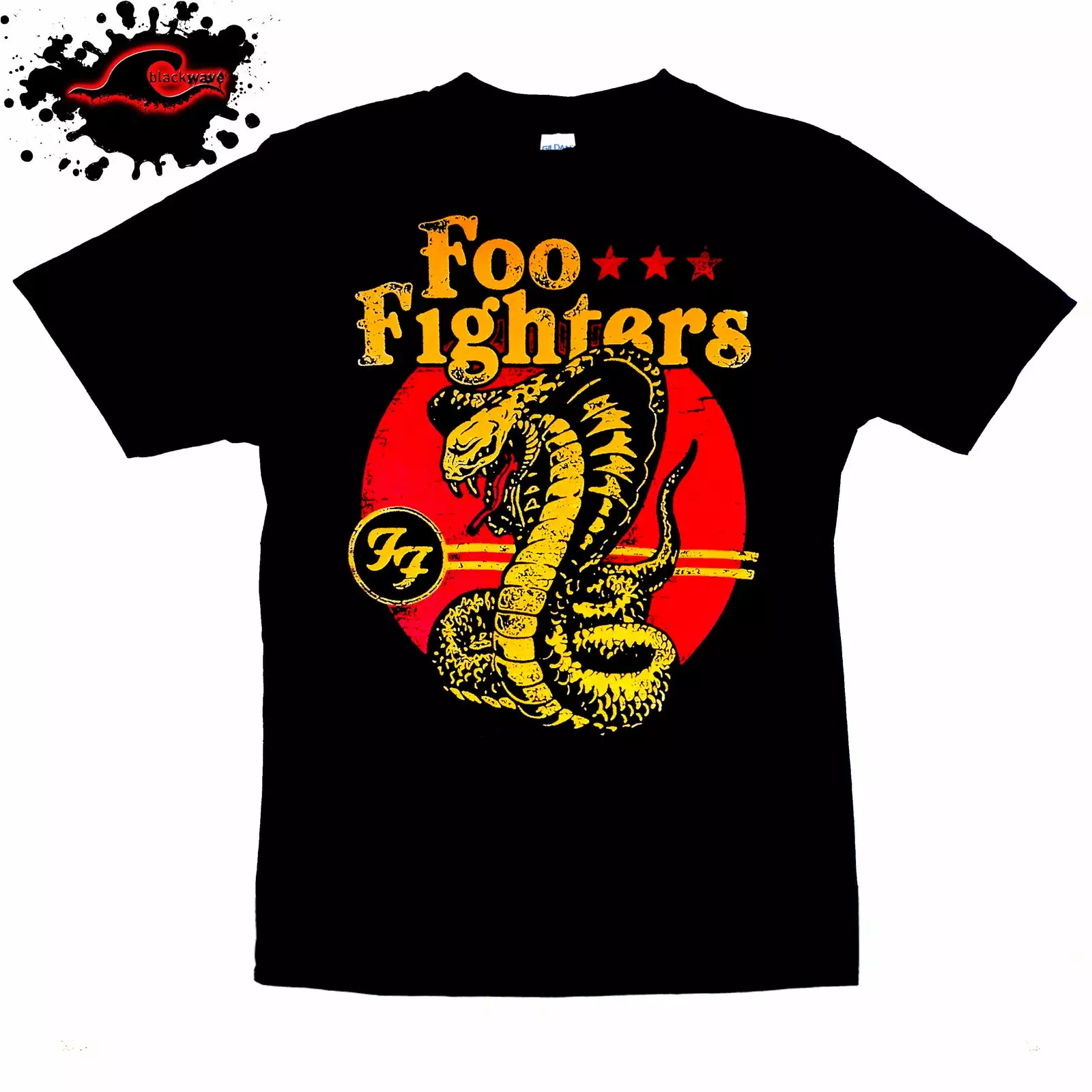 Gildan - Premium Foo Fighters - Cobra - Frayed-Cut Modified Singlet