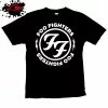 Gildan - Premium Foo Fighters - Classic Logo - Frayed-Cut Modified Singlet