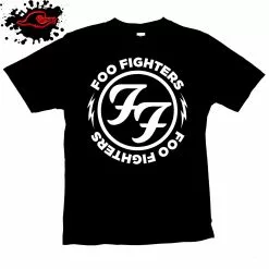 Gildan - Premium Foo Fighters - Classic Logo - Frayed-Cut Modified Singlet