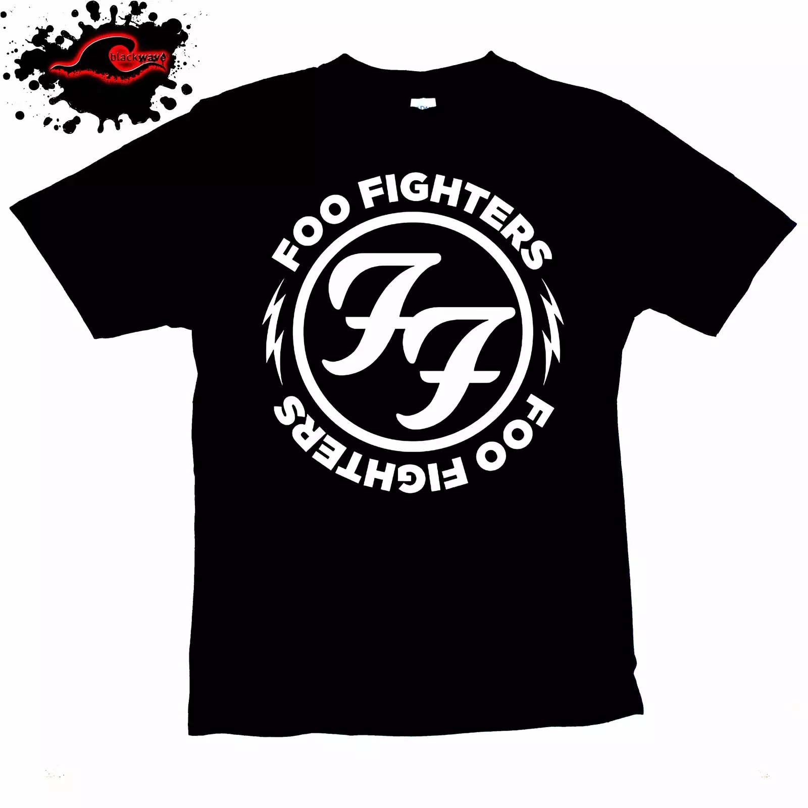 Gildan - Premium Foo Fighters - Classic Logo - Frayed-Cut Modified Singlet