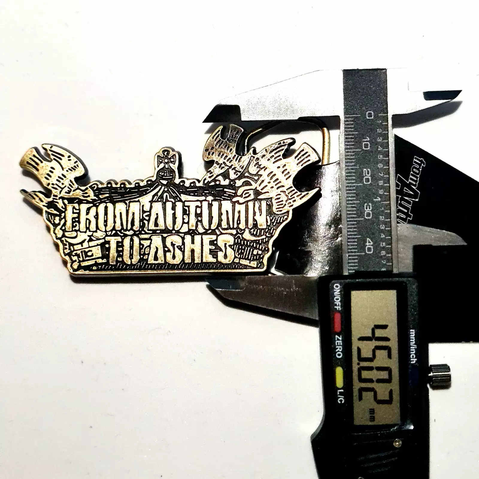 From Autumn To Ashes - Authentic & Rare Official Band Buckle - Image 4