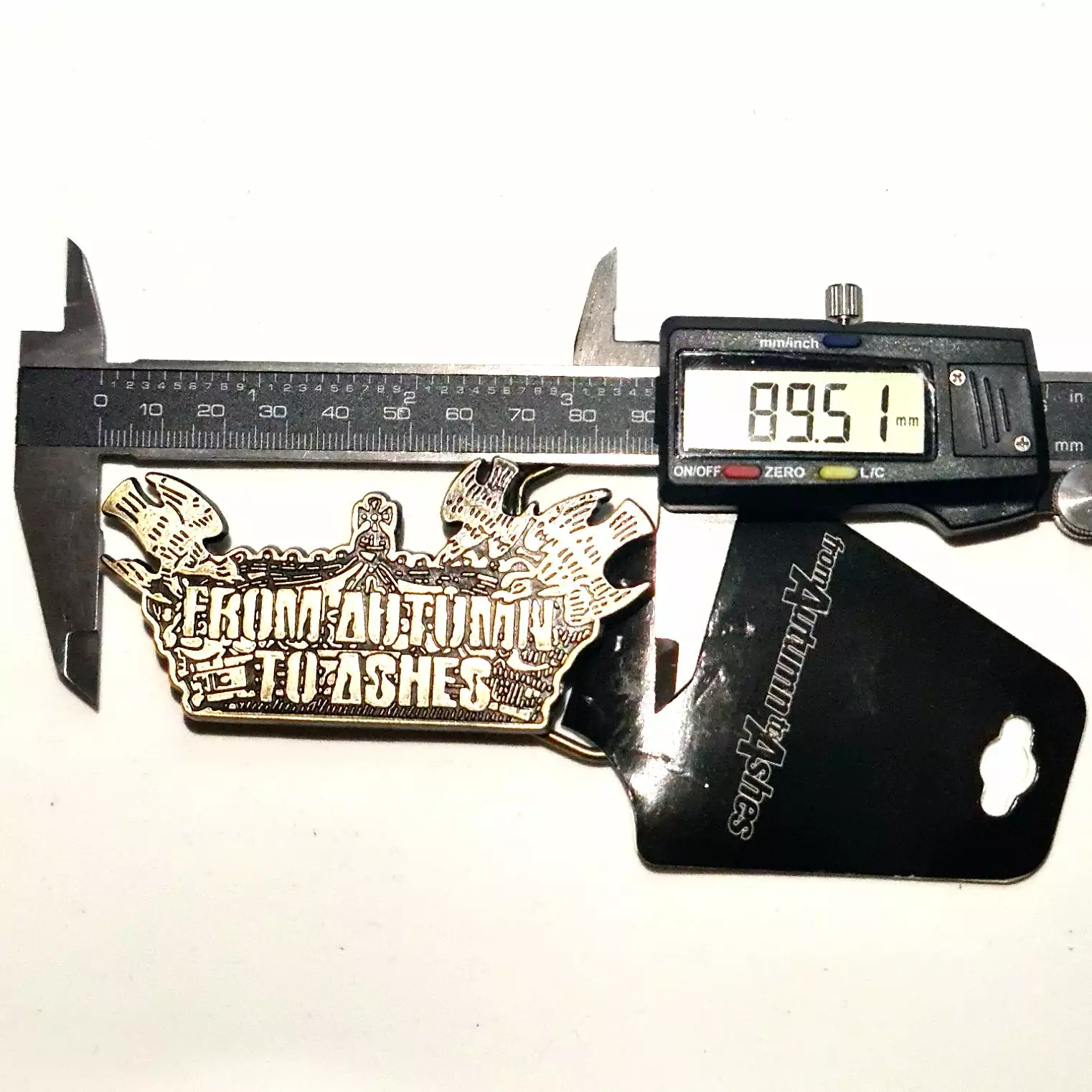 From Autumn To Ashes - Authentic & Rare Official Band Buckle - Image 3