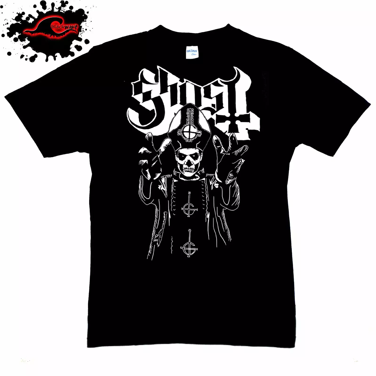 Gildan - Premium Ghost - Papa Wrath - Official Band T-Shirt