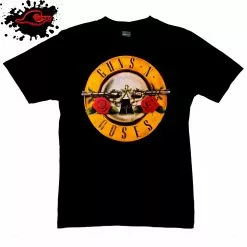 Gildan - Hammer Guns & Roses - Vintage Bullet Logo - Frayed-Cut Modified Singlet