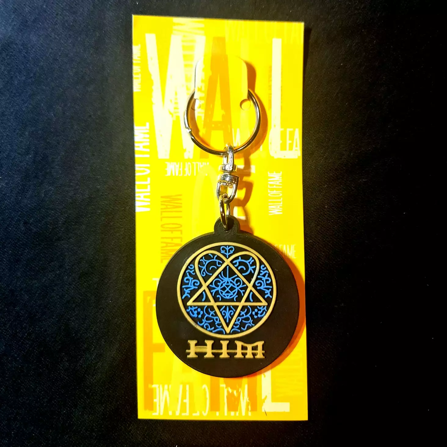 Keyring HIM - Heartagram - Rubber Key Ring
