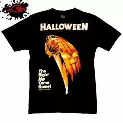 Gildan - Hammer Halloween - Night He Came Home - Official Licensed Horror Movie T-Shirt