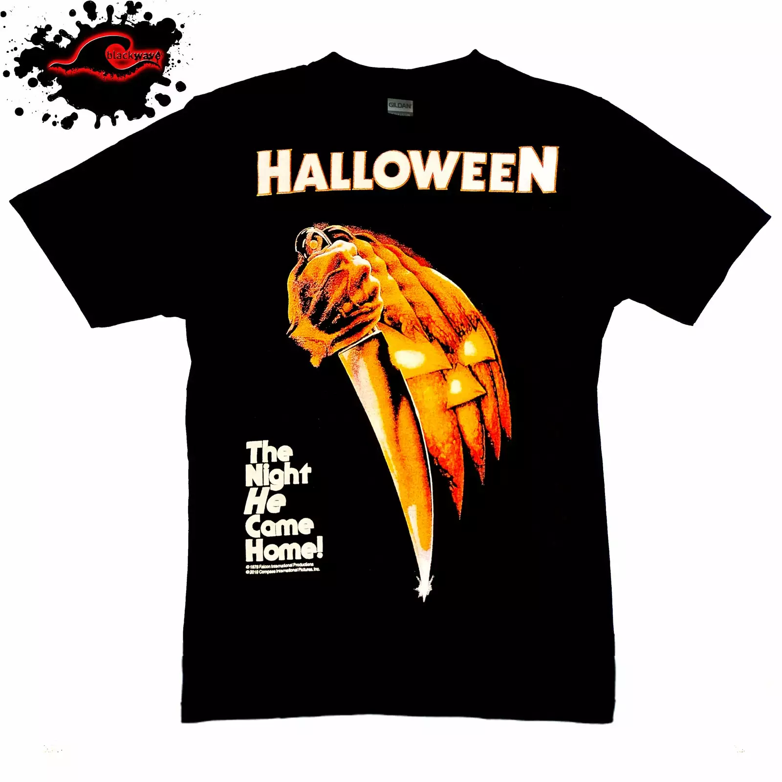 Gildan - Hammer Halloween - Night He Came Home - Official Licensed Horror Movie T-Shirt