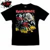 Gildan - Premium Iron Maiden - Number Of The Beast - Frayed-Cut Modified Singlet