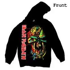 Iron Maiden - Alien - Negative Clothing Seamless Zip - Band Hoodie