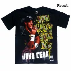 Negative Clothing John Cena - You Can't See Me - WWE Wrestling T-Shirt