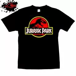Gildan - Premium Jurassic Park - Classic Logo - Movie T-Shirt