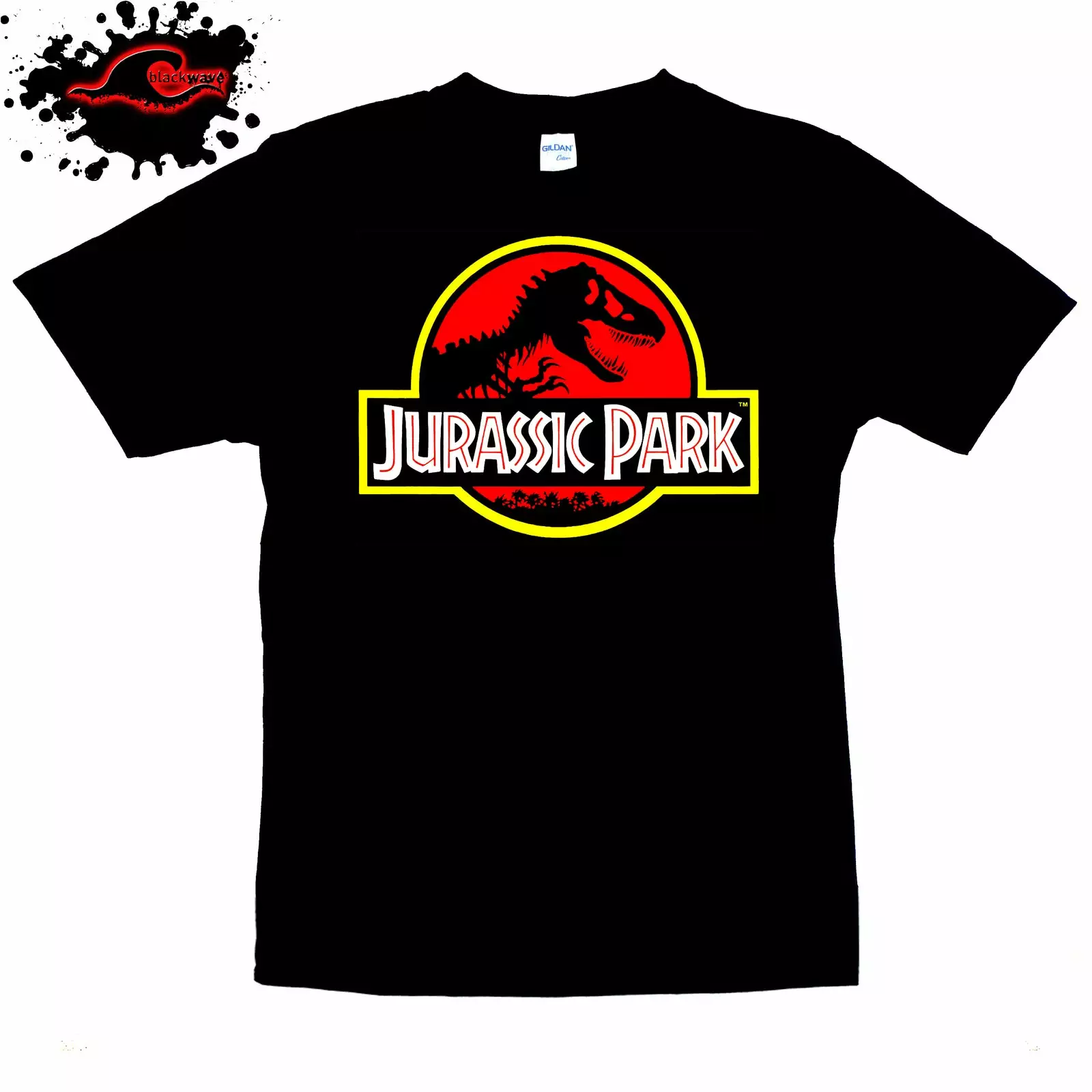 Gildan - Premium Jurassic Park - Classic Logo - Movie T-Shirt