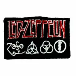 Led Zeppelin - Iron On Embroidered Patch