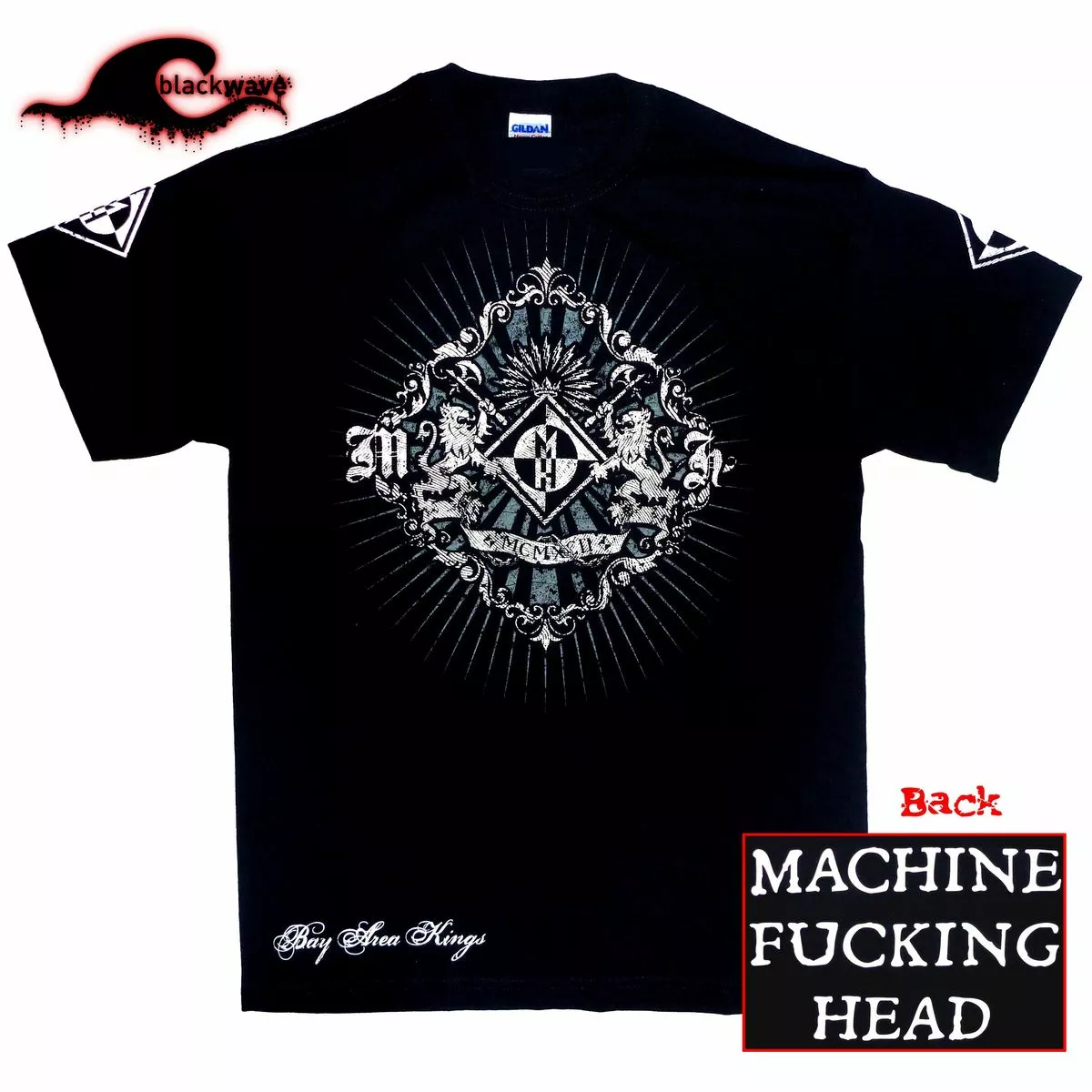 Negative Clothing Machine Head - Blackening - Band T-Shirt