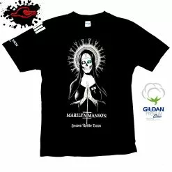 Gildan - Premium Marilyn Manson - Heaven Upside Down - Band T-Shirt