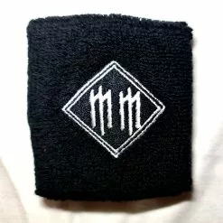 Marilyn Manson - MM Emblem - Wristband - Sweatband