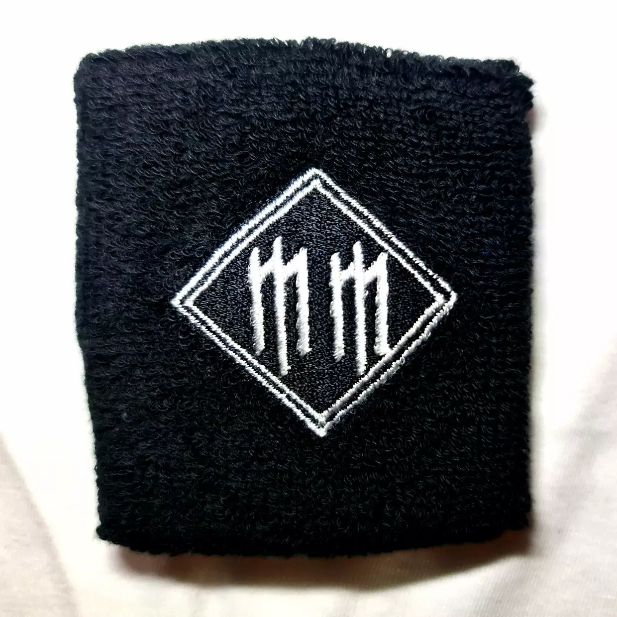 Marilyn Manson - MM Emblem - Wristband - Sweatband