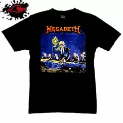 Gildan - Hammer Megadeth - Rust In Peace - Frayed-Cut Modified Singlet