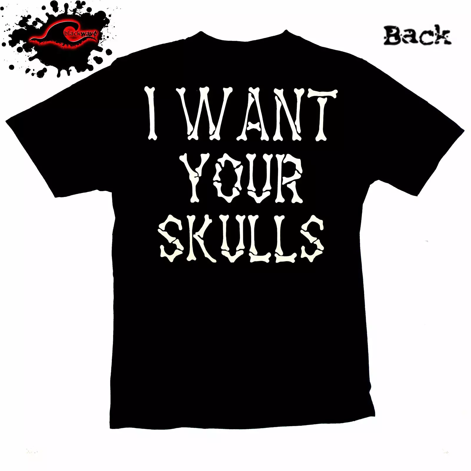 Gildan - Premium Misfits - I Want Your Skulls - Band T-Shirt In U.S XXL & XXXL - Image 2