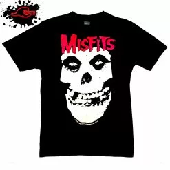 Gildan - Premium Misfits - Red Logo - Frayed-Cut Modified Singlet