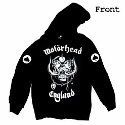 Motorhead - England Classic - Negative Clothing Seamless Zip - Band Hoodie