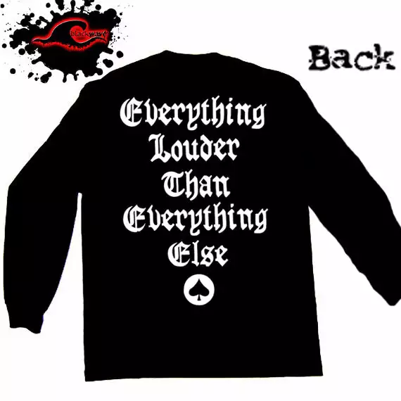 Negative Clothing Motorhead - Classic England - Long Sleeve Band Shirt - Image 2