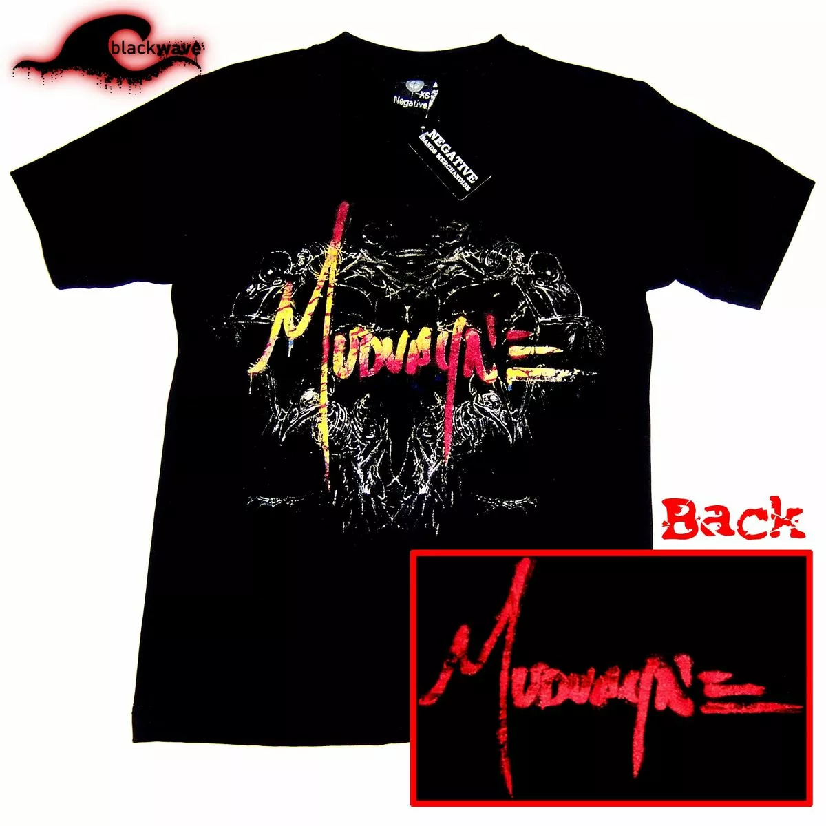 Negative Clothing Mudvayne - Web - Band T-Shirt