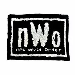 New World Order - NWO Wrestling - Iron On Embroidered Patch