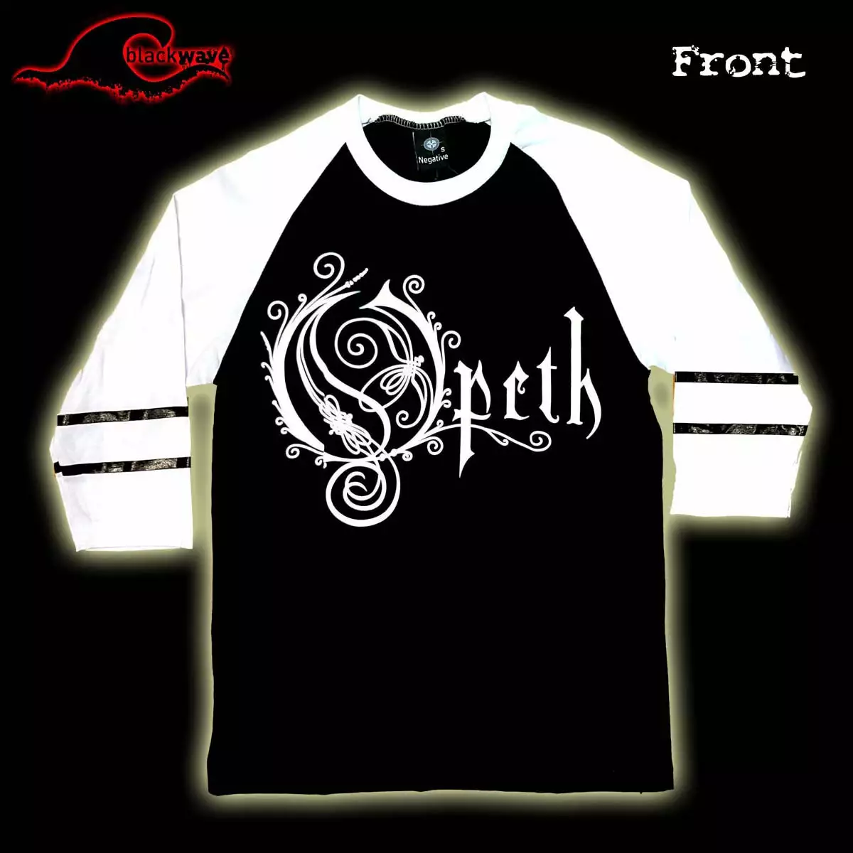 Negative - Raglan Opeth - Blackwater Park - Raglan Baseball Shirt