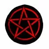 Pentagram - Iron On Embroidered Patch