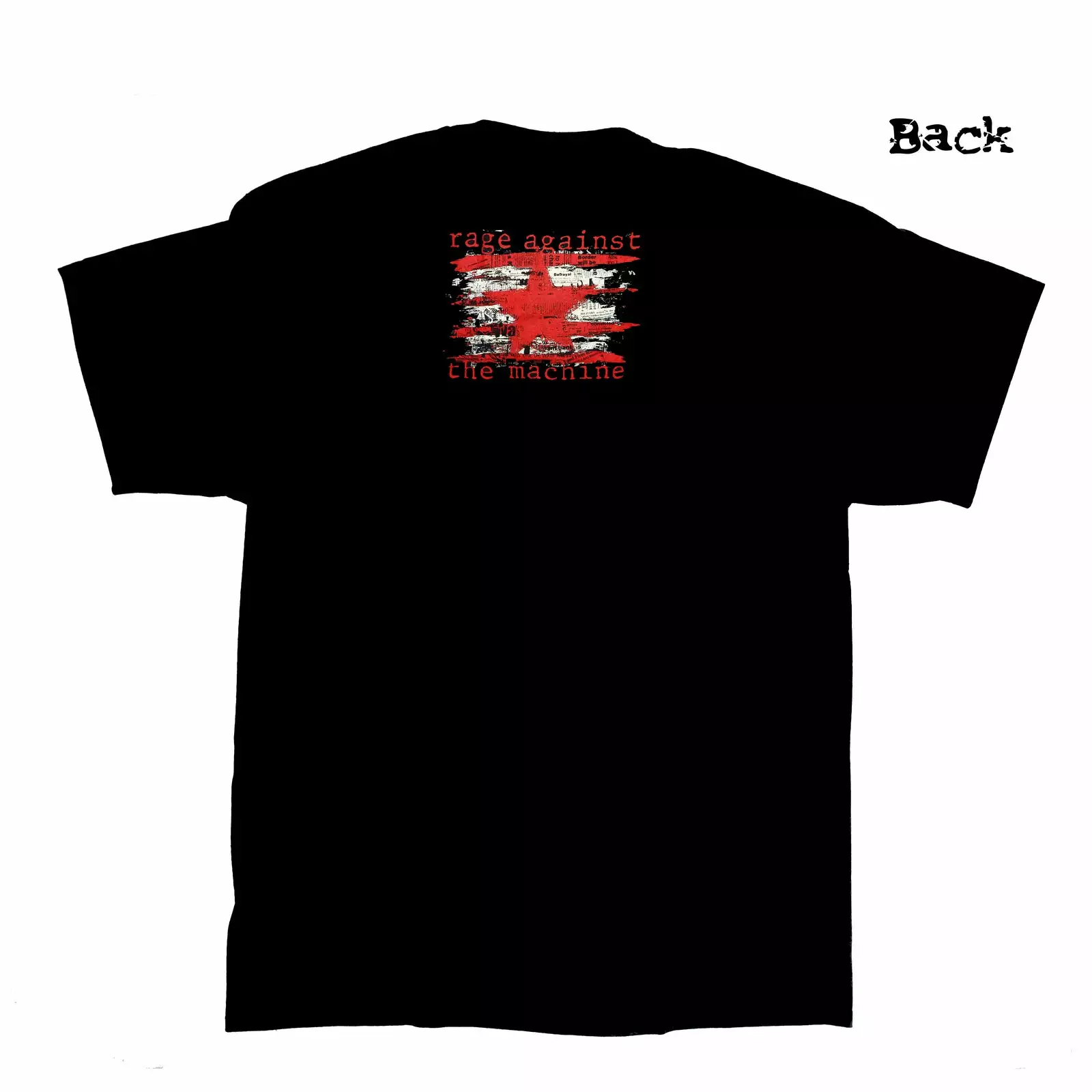 Negative Clothing Rage Against The Machine - Star - Band T-Shirt - Image 2
