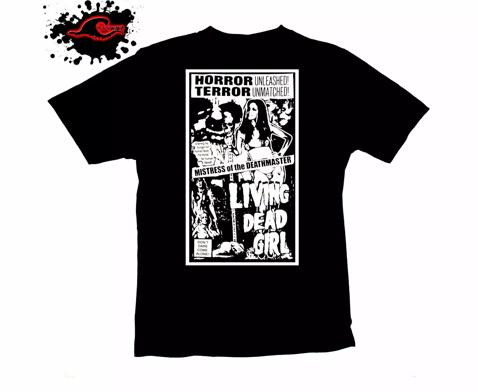 Gildan - Hammer Rob Zombie - Living Dead Girl - Vintage Band T-Shirt In XXL & XXXL - Image 2