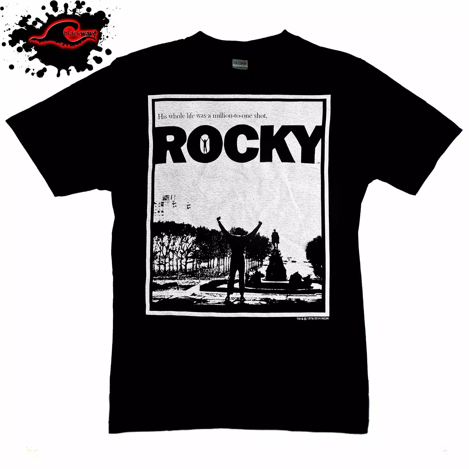 Gildan - Premium Rocky - Million To One - Movie T-Shirt