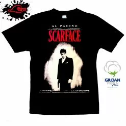 Gildan - Premium Scarface - Al Pacino - Movie T-Shirt In XXL & XXXL