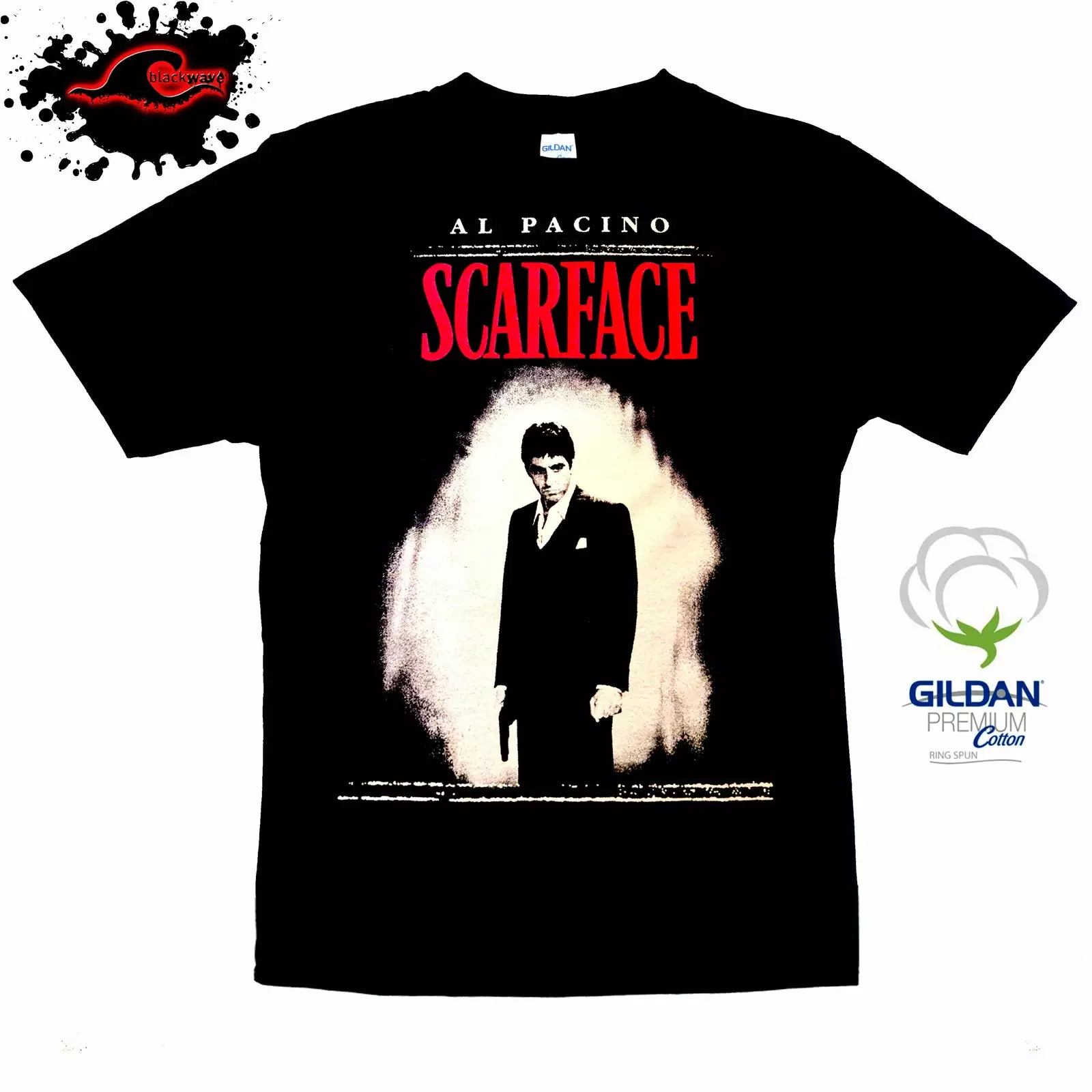 Gildan - Premium Scarface - Al Pacino - Movie T-Shirt In XXL & XXXL