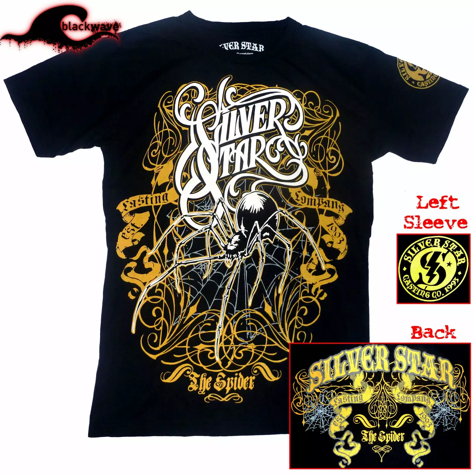 Silverstar - Anderson Spider SIlva - MMA T-Shirt