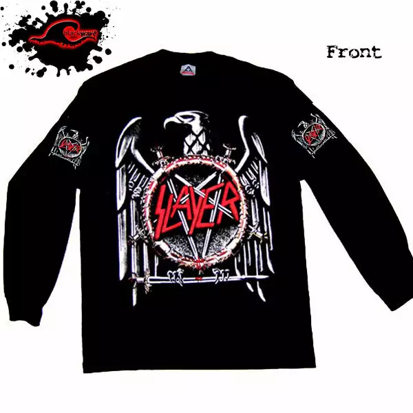 Negative Clothing Slayer - Classic Emblem - Long Sleeve Band Shirt