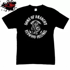 Gildan - Premium Sons Of Anarchy - Classic Logo - T.V Show T-Shirt