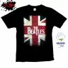 Gildan - Premium The Beatles - Flag - Band T-Shirt In XXL & XXXL